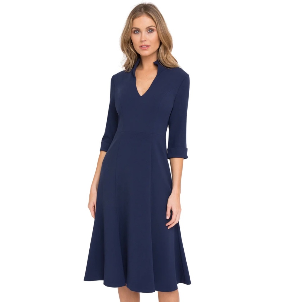 Black Halo Kensington Dress Pacific Blue NWT Size 8